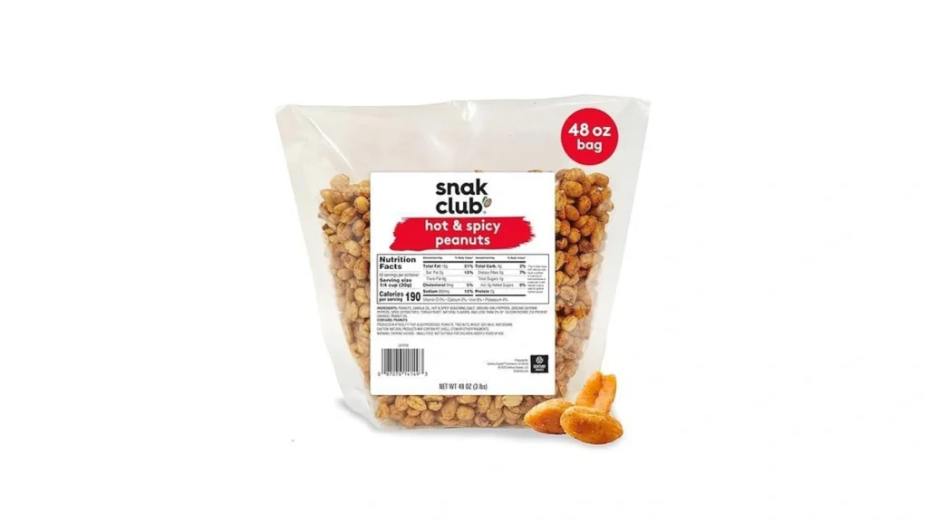 Amazon coupon: Snak Club Hot And Spicy Peanuts Chili An
