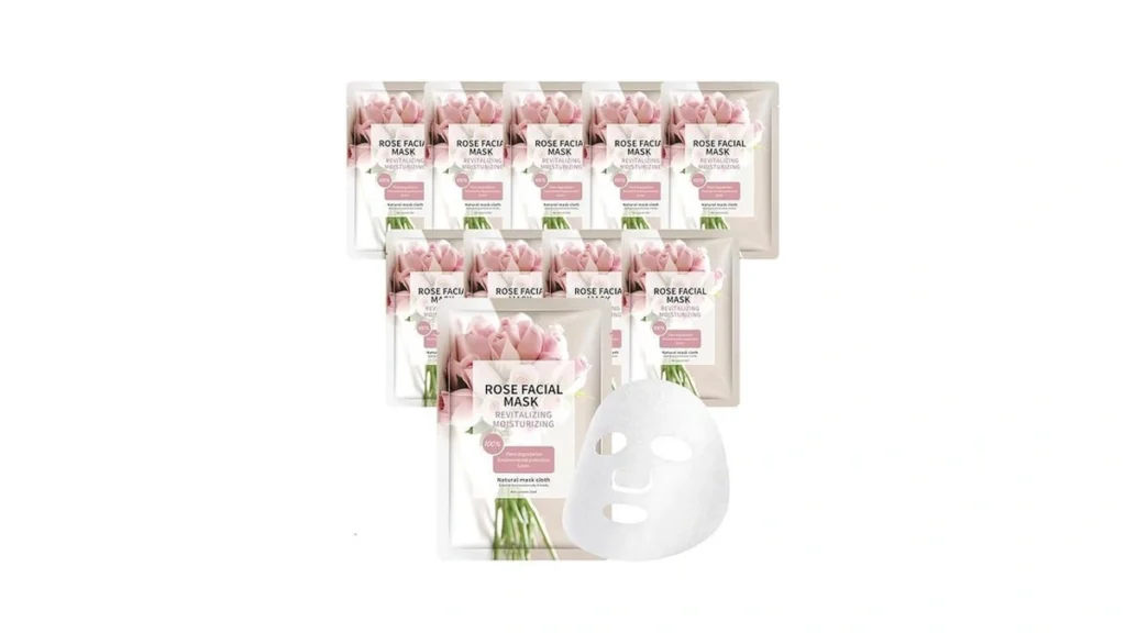 Amazon code: Oupeicharm 10 Sheets Face Masks Skincare