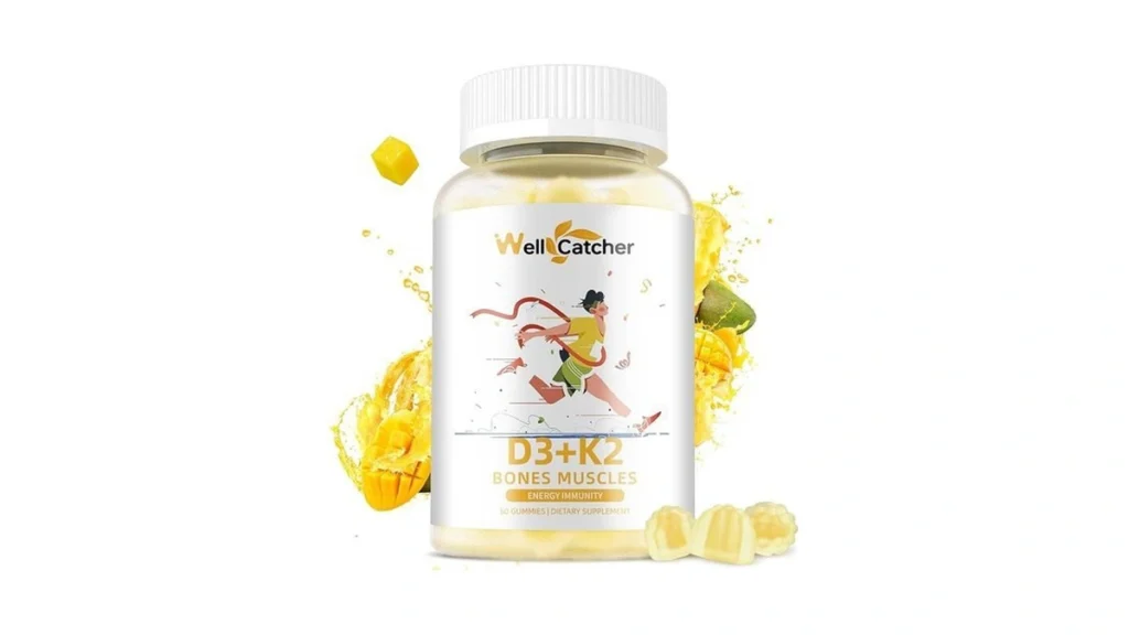 Amazon code: Wellcatcher Vitamin D3 K2 Gummies - Vita