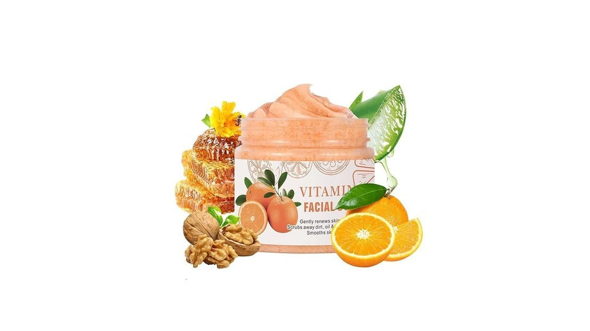 Amazon code: Vitamin C Face Scrub Deep Cleansing Exfo