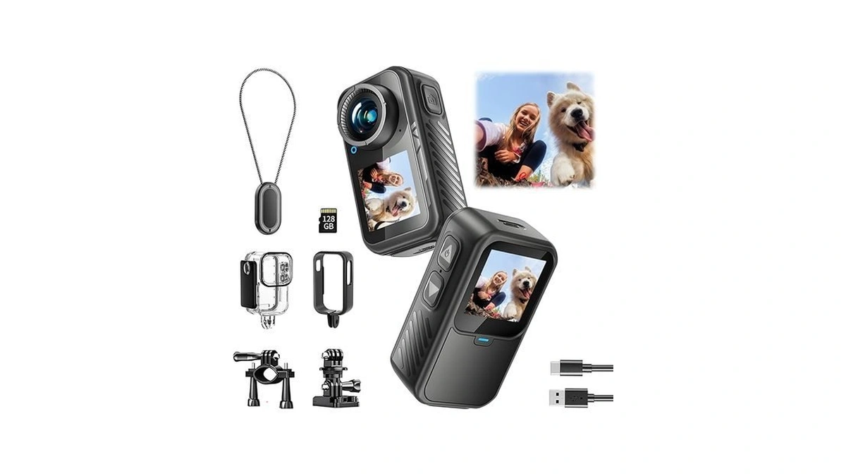 Amazon code: Nuisk Dual Screen Sports Camera 128g Thu