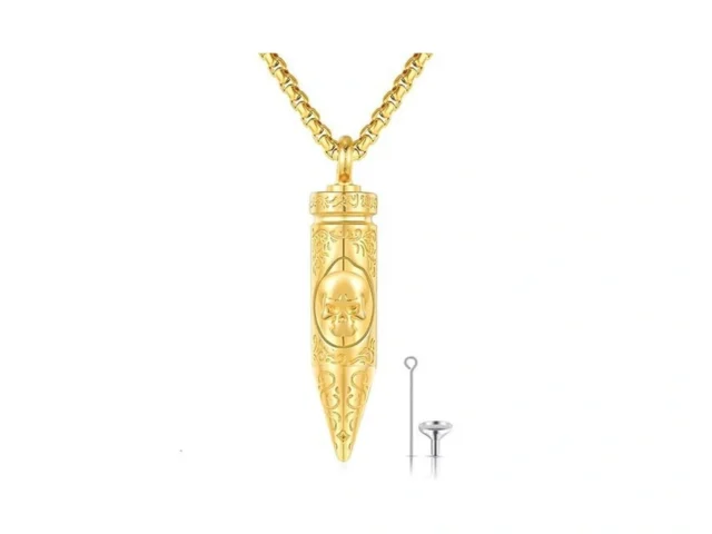 Xixles Bullet Urn Necklace For Ashes 925 Sterling… Coupon