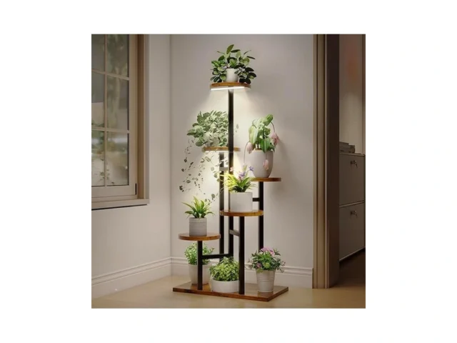 6 Tier Plant Stand With Full Spectrum Grow Lights… Coupon