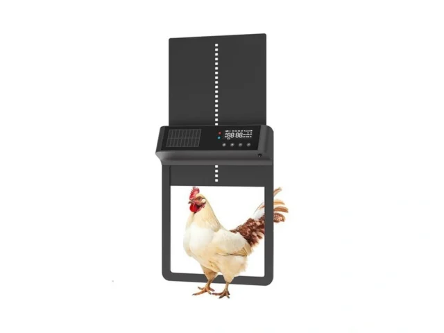 Automatic Chicken Coop Door Solar Powered Chicken… Code