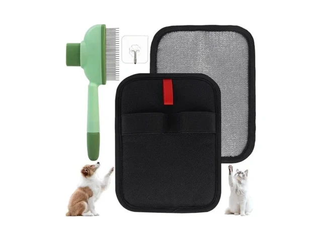 Qtoetuii Pet Hair Removal Glove Magic Brush Pet… Code