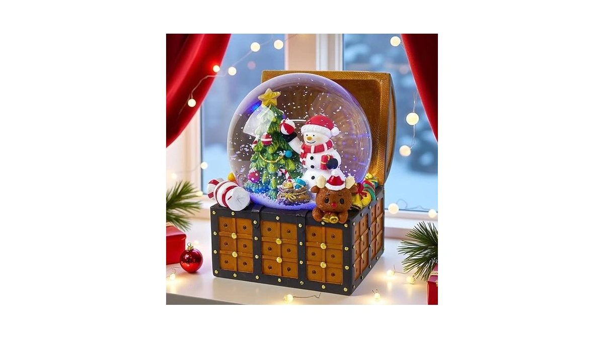Amazon code: Christmas Snow Globe Lantern Treasure Ch