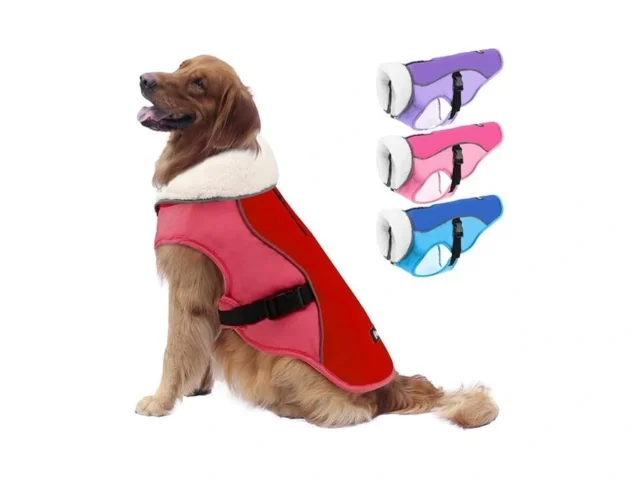 Emust Dog Jacket Winter Cozy Windproof Dog Jacket… Coupon