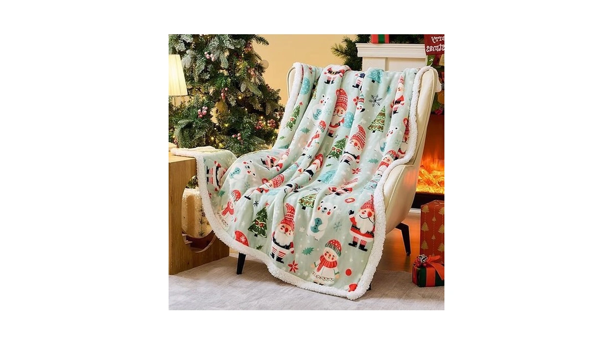 Amazon code: Nord Eco Christmas Throw Blanket Winter