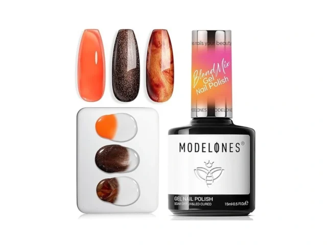 Modelones Clear Mixing Gel Nail Polish 15ml With… Code