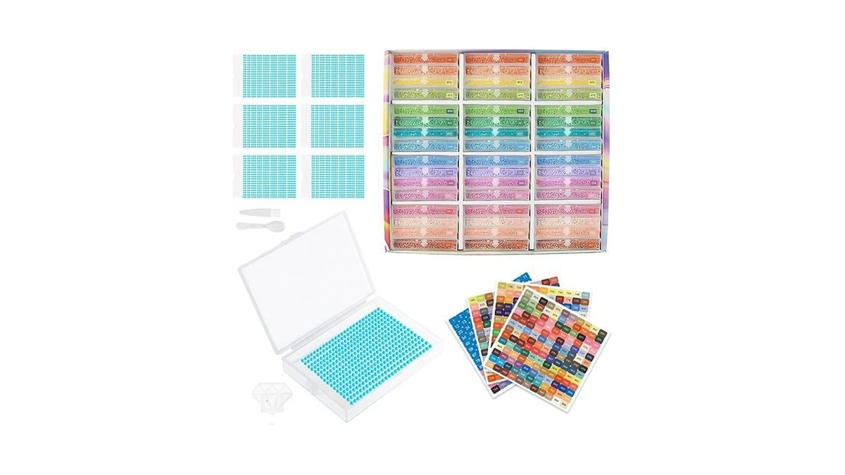 Amazon coupon: Ailifeer Diamond Painting Storage Organi