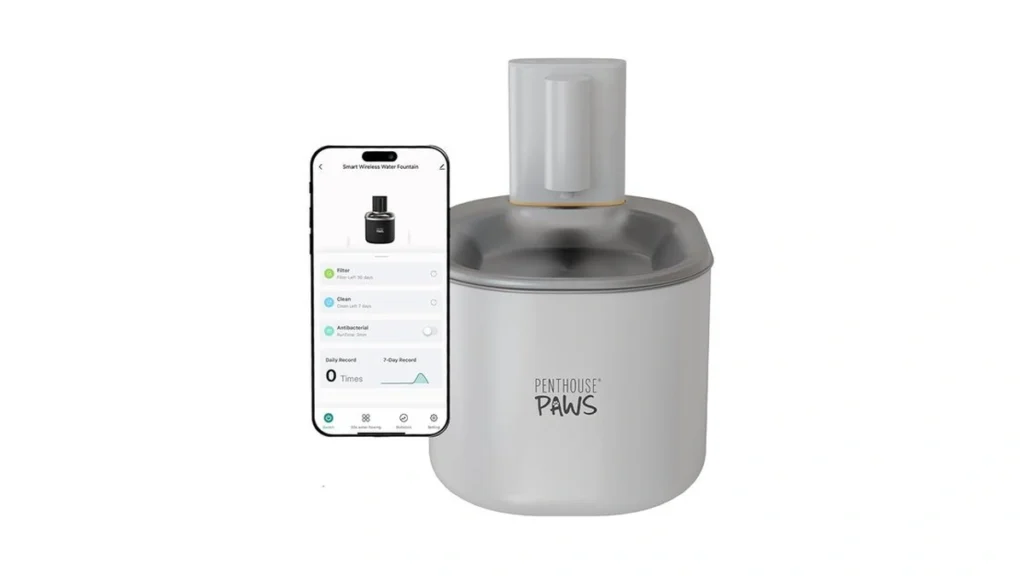 Amazon coupon: Penthouse Paws Smart Wireless Cat Water