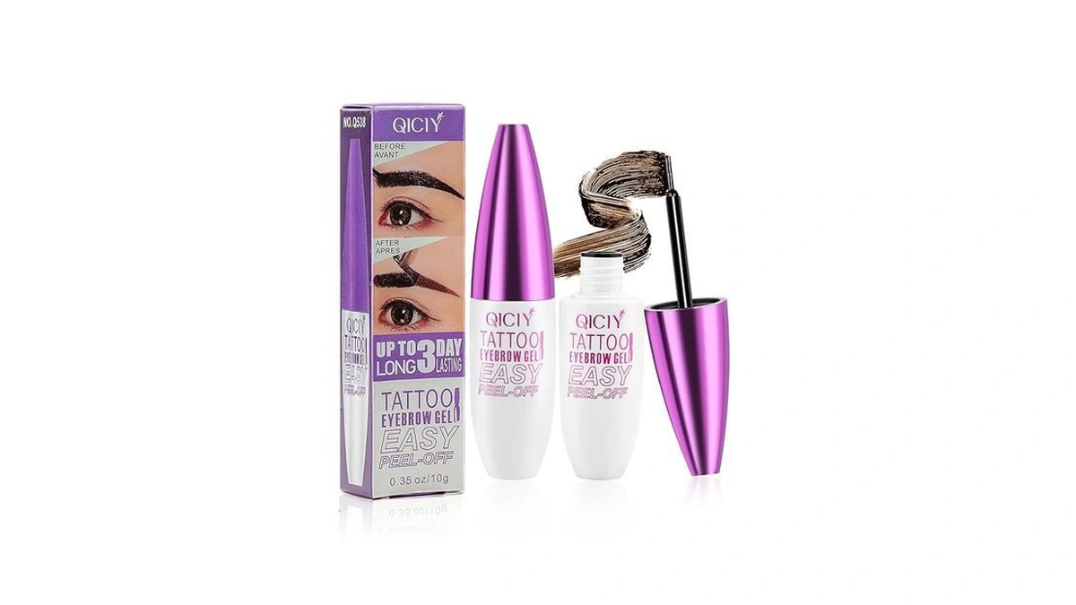 Amazon code: Easy Peel Off Eyebrow Color Gel Tattoo B
