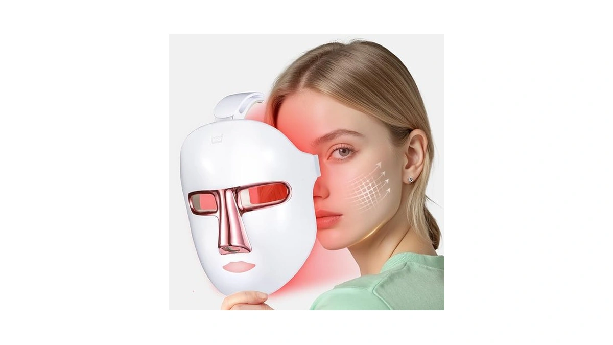 Amazon coupon: Facego Red Light Therapy For Face 7 Colo