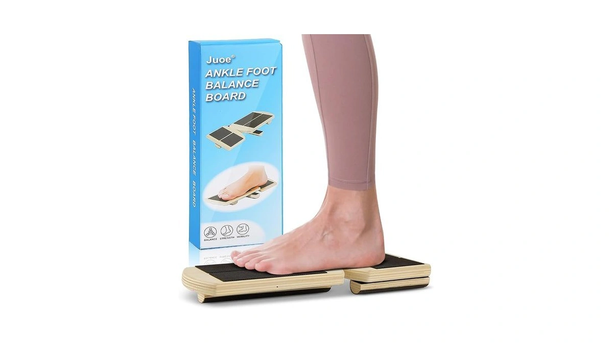 Amazon code: Juoe Ankle Foot Strengthener Exerciser F