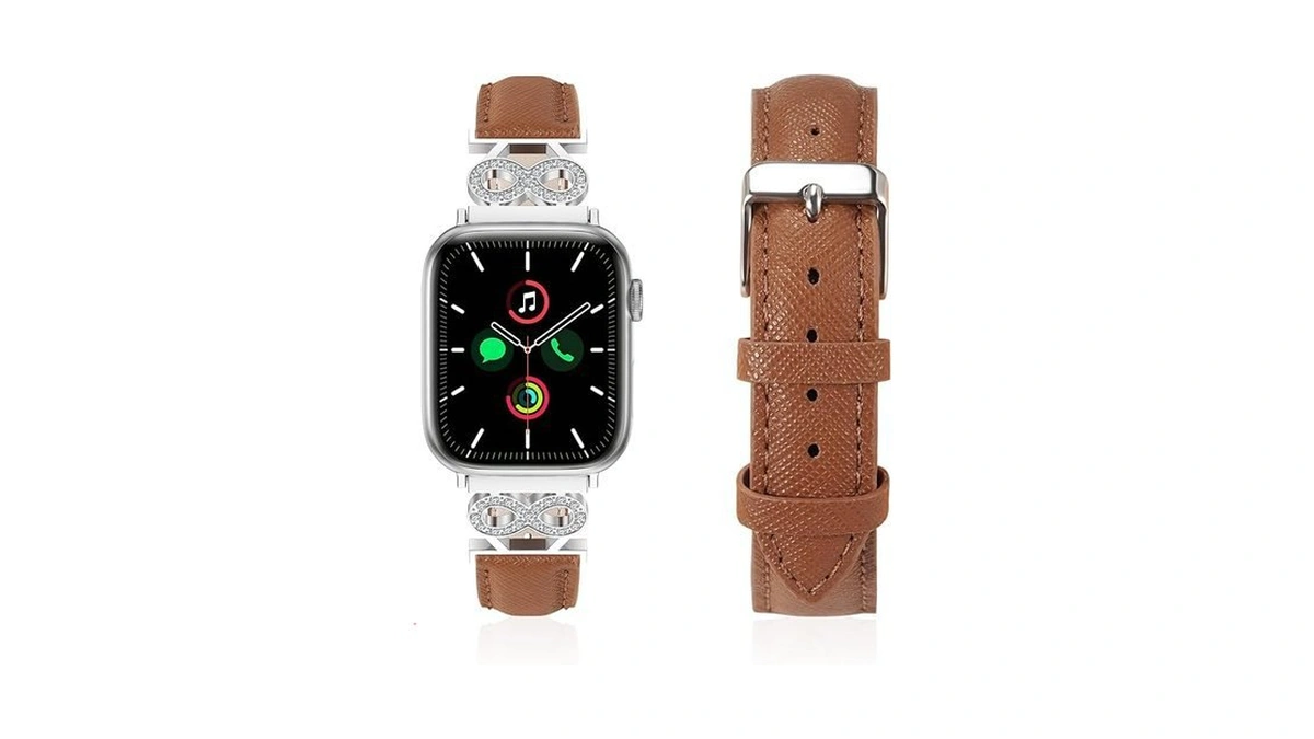 Amazon code: Genuine Leather Band Compatible With App