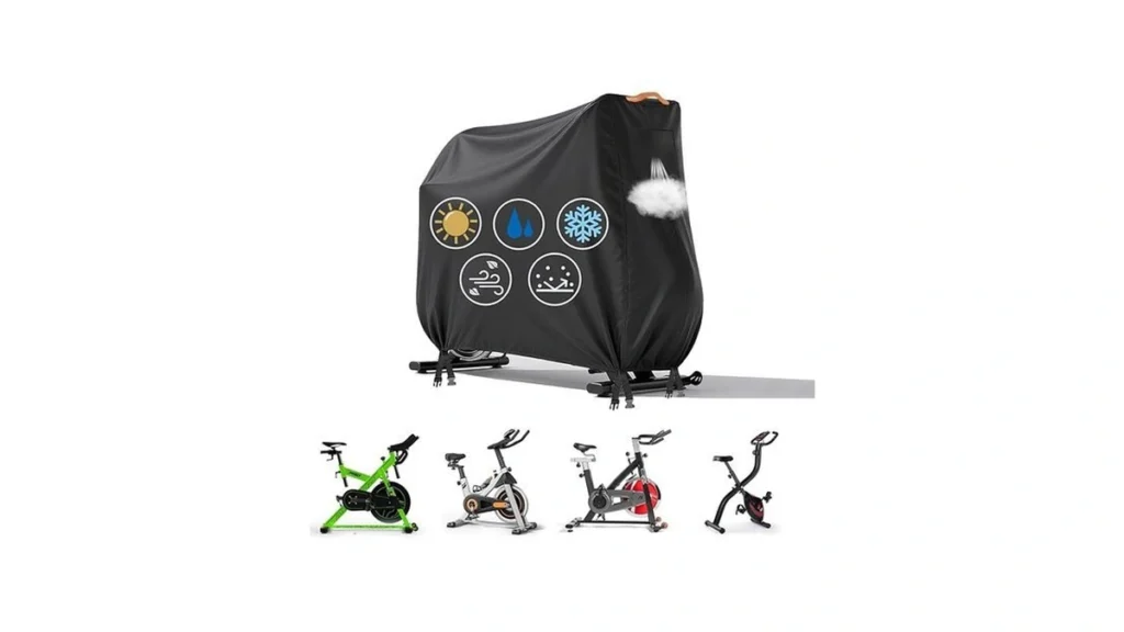 Amazon code: Aaoweey Stationary Bike Cover Waterproof