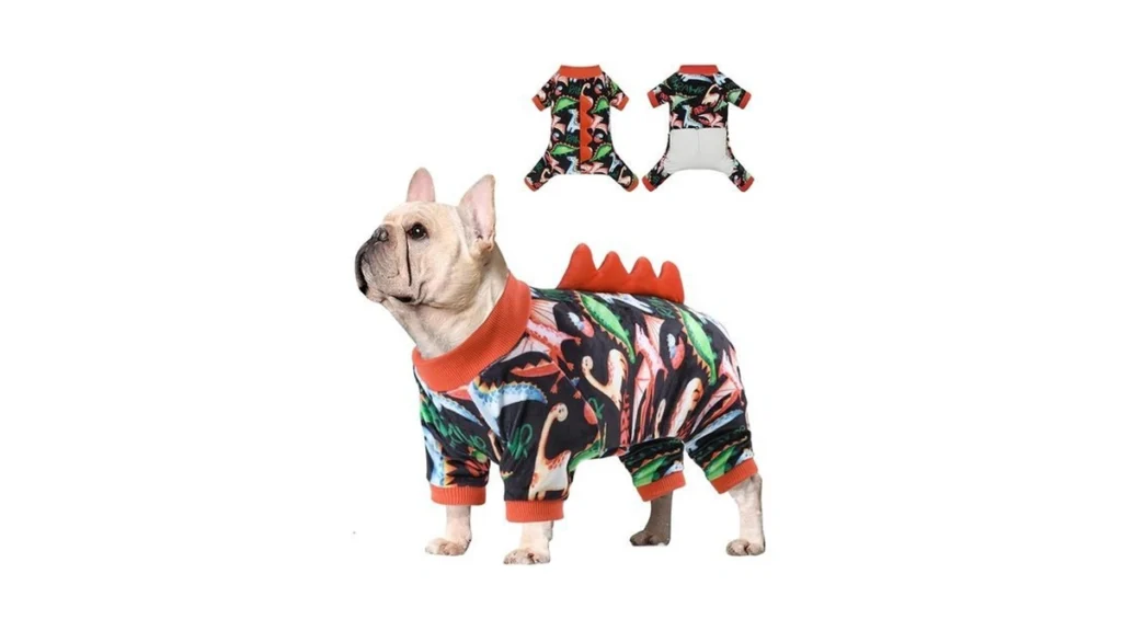 Amazon coupon: Cutebone Dinosaur Costume Dog Pajamas St