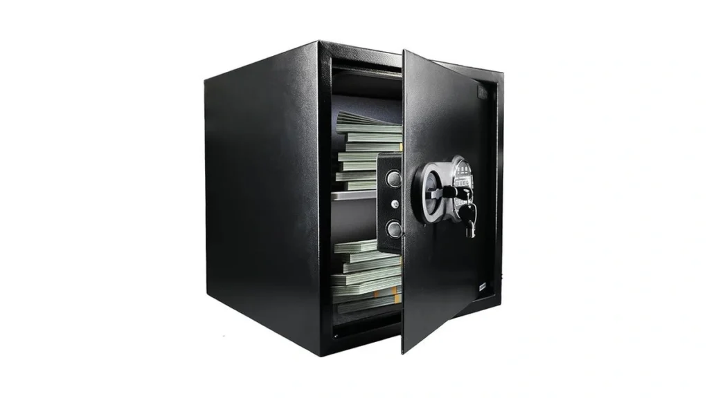 Amazon coupon: Steel Security Safe Box With Digital Key