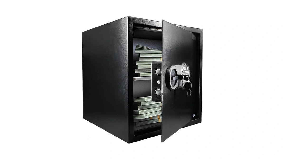 Amazon coupon: Steel Security Safe Box With Digital Key