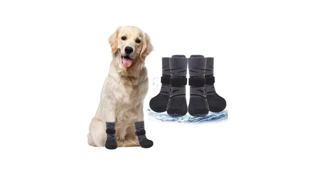 Amazon coupon: Pupteck Anti Slip Dogs Shoes For Hot Col