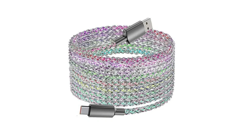 Amazon code: Rgb Light Up Usb C Cable For Iphone 15 P