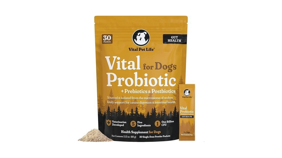 Amazon coupon: Vital Probiotics For Dogs - Wolf Microbi