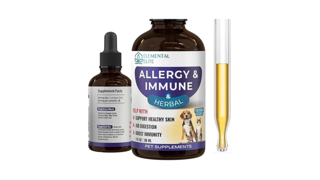 Amazon coupon: Eduzebra Allergy Relief Drops For Dogs C