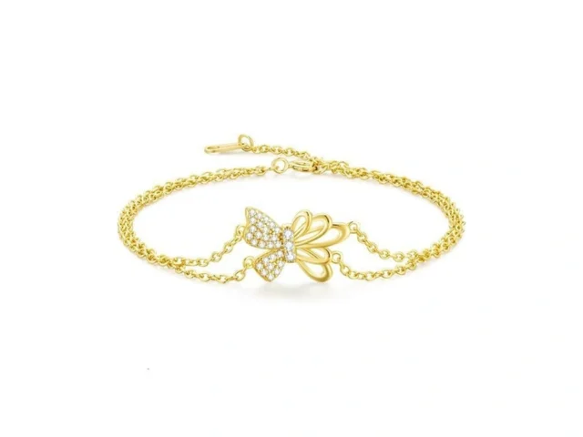Zoesky Butterfly Heart Bracelets For Women 925… Code