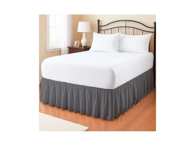 Ebeddy Linens Dust Ruffle Bed Skirt King 18 Inch… Coupon