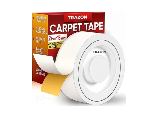 Carpet Tape Double Sided – Rug Tape Grippers For… Coupon