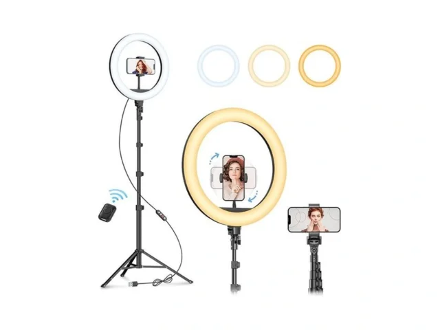 Weilisi 12 Selfie Ring Light With 63 Tripod Stand… Code