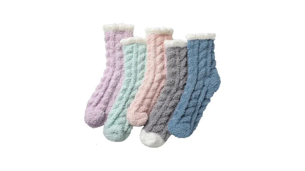 Amazon code: Tavaleu Women S Fuzzy Socks-soft Cozy Fl