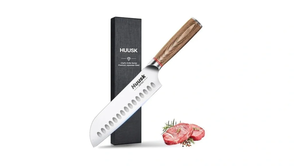 Amazon coupon: Huusk Knives From Japan 7 Inch Santoku K