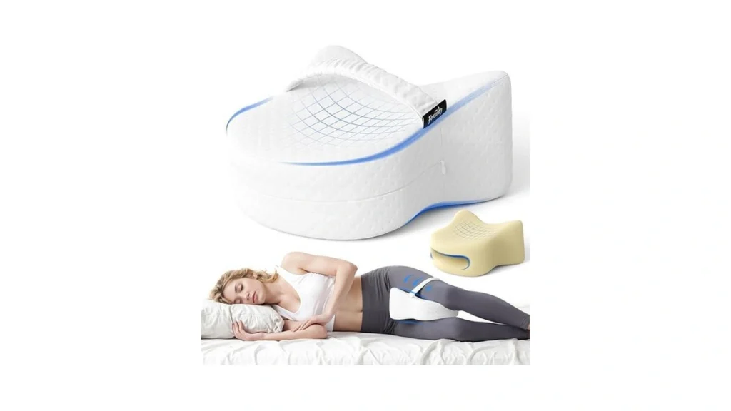 Amazon code: Knee Pillow For Side Sleepers - Memory F
