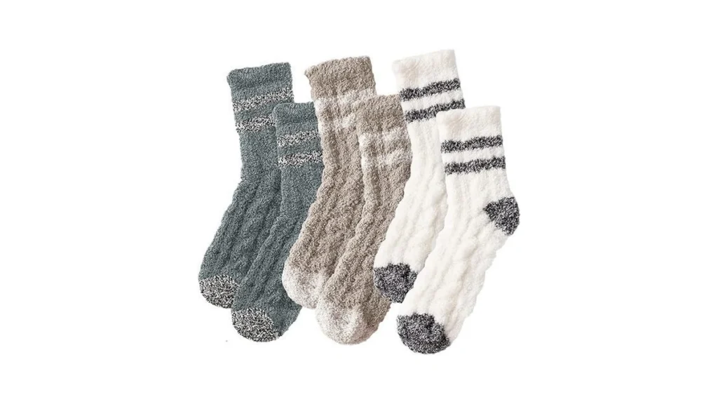 Amazon code: Pleneal Fuzzy Socks For Women - Cozy Flu