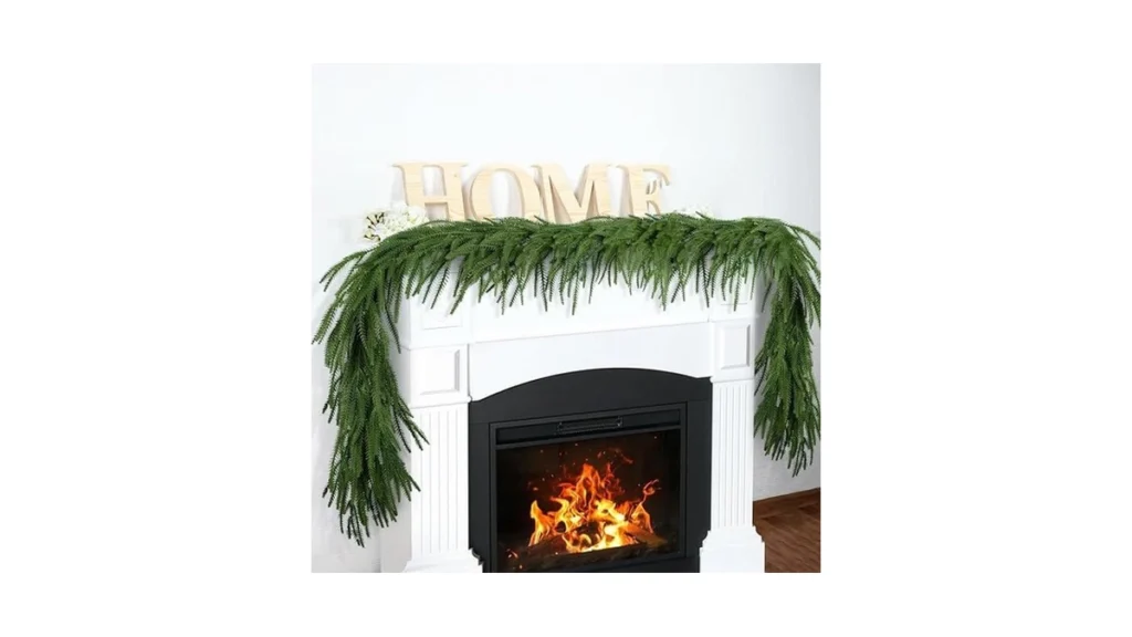 Amazon code: 9ft Christmas Garland Realistic Real Tou