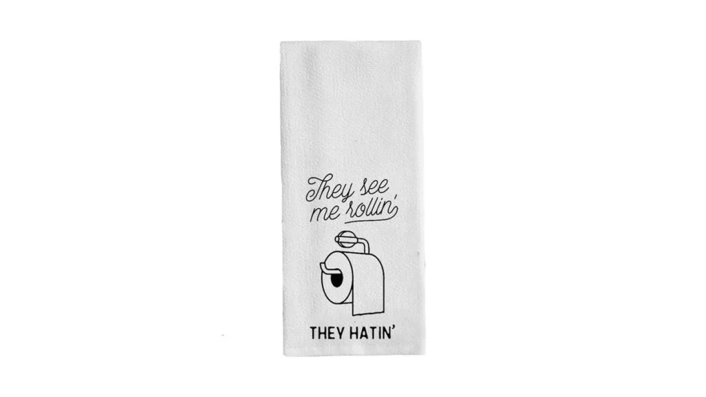 Amazon coupon: Hometow Hand Bathroom Towels They See Me