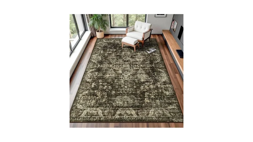 Amazon code: Qxkaka 6x9 Non Slip Area Rug Modern Soft