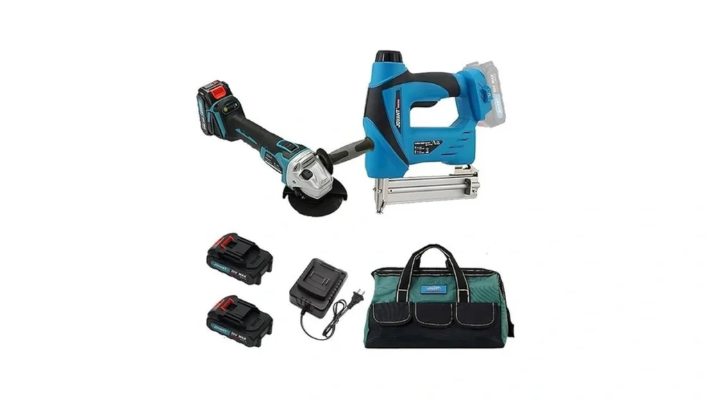 Amazon code: 18ga Brushless Brad Nailer Stapler Combo