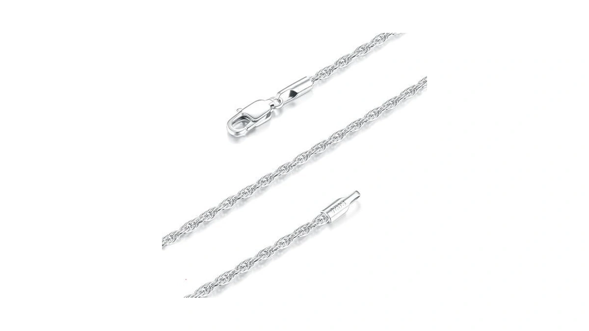 Amazon code: Andsion 925 Sterling Silver Chain Neckla