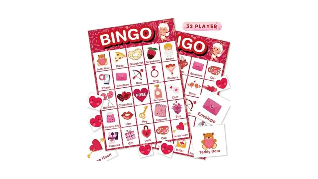 Amazon code: Officygnet Valentine S Day Bingo Game Ca