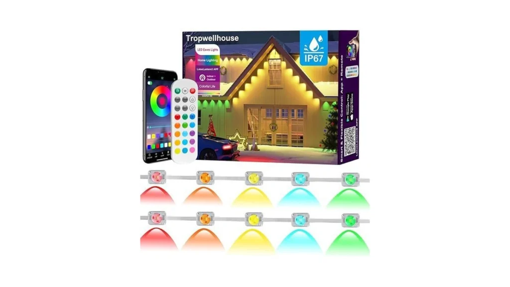 Amazon coupon: Tropwellhouse Permanent Outdoor Lights F