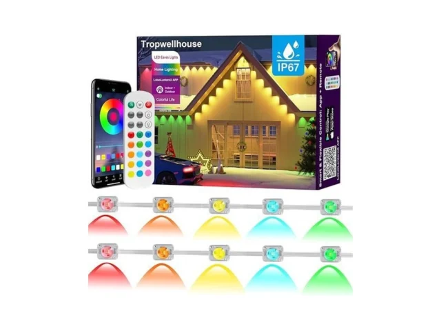 Tropwellhouse Permanent Outdoor Lights For House… Coupon