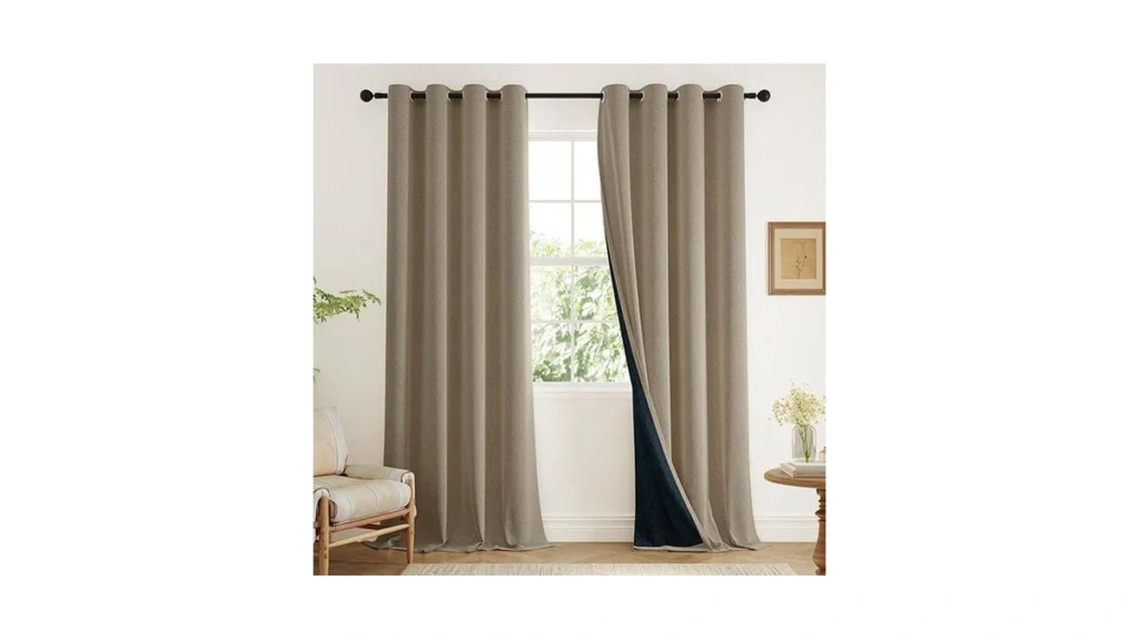 Amazon coupon: Anmao Dark Black Out Thermal Insulated W