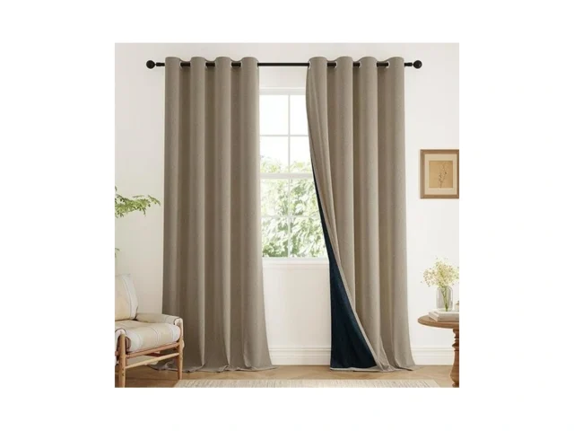 Anmao Dark Black Out Thermal Insulated Window Short…