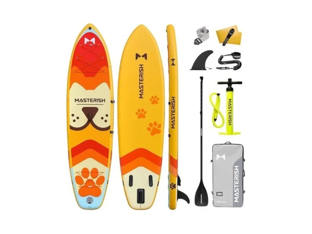 Masterish Inflatable Stand Up Paddle Board With… Code