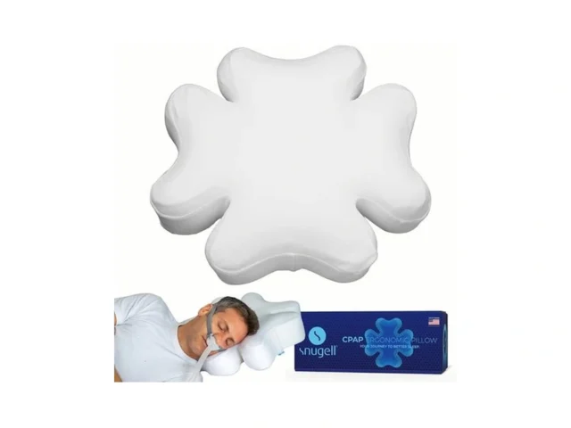 Snugell Cpap Pillow For Side Sleeping Memory Foam… Coupon