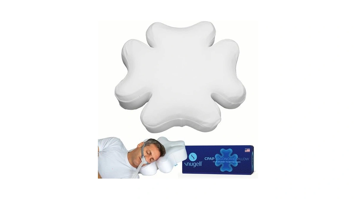 Amazon coupon: Snugell Cpap Pillow For Side Sleeping Me