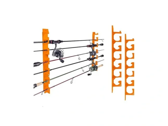 Aventik Horizontal Fishing Rod Holder For Garage… Coupon