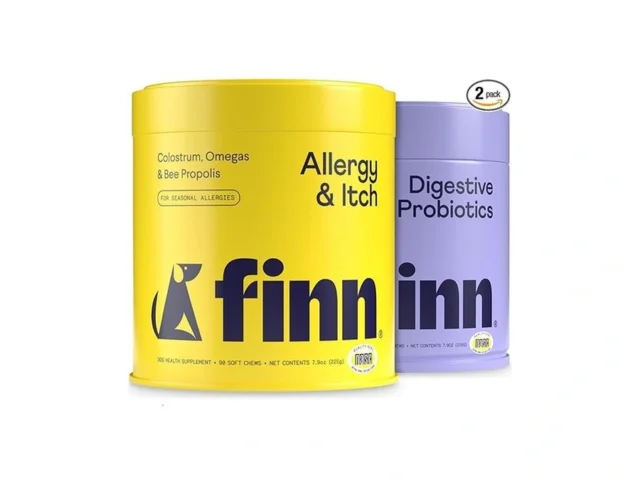 Finn Comfy Pup Bundle Allergy Itch Digestive Probiotics
